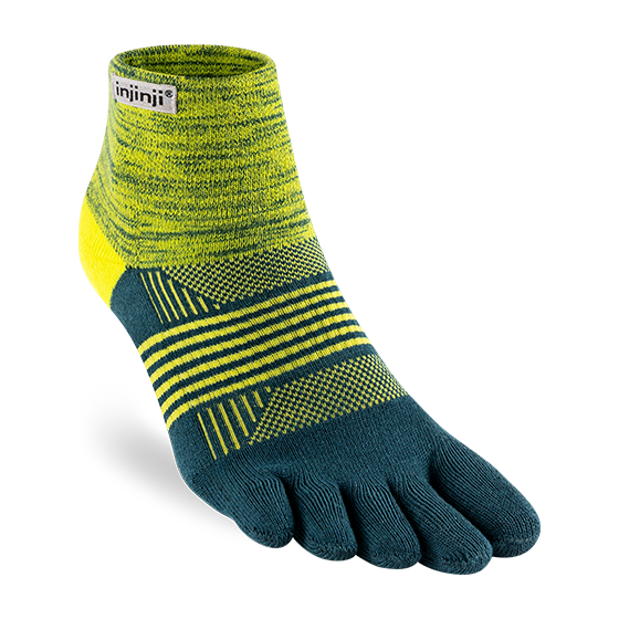 Injinji TRAIL Women's Specific Midweight Mini-Crew Running Socks