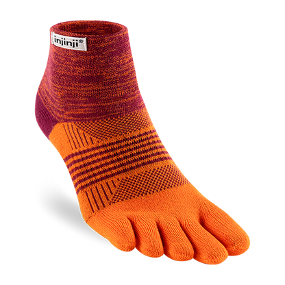 Injinji TRAIL Women's Specific Midweight Mini-Crew Running Socks