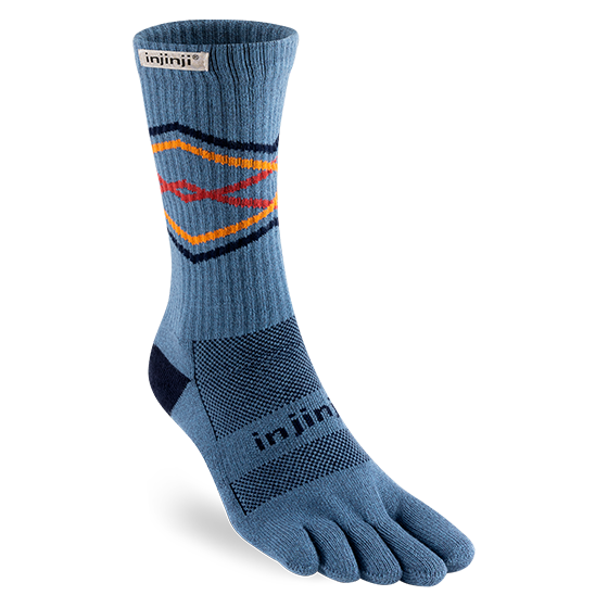 Injinji TRAIL Midweight Crew Running Socks