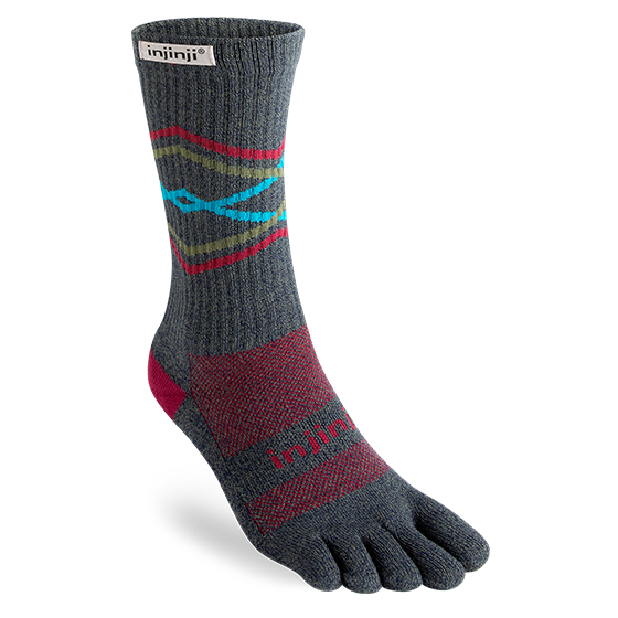 Injinji TRAIL Midweight Crew Running Socks