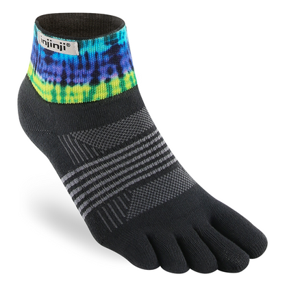 Injinji Spectrum TRAIL Women's Specific Midweight Mini-Crew Running Socks