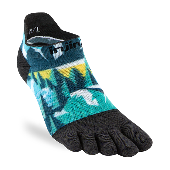 Injinji SPECTRUM Womens Run Lightweight No-Show