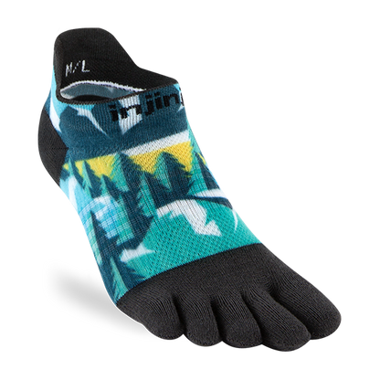 Injinji SPECTRUM Womens Run Lightweight No-Show