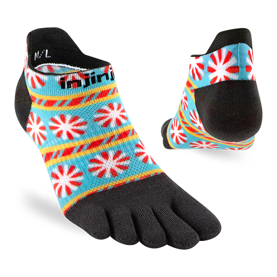 Injinji SPECTRUM Womens Run Lightweight No-Show