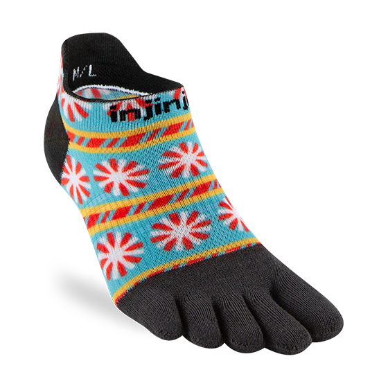 Injinji SPECTRUM Womens Run Lightweight No-Show