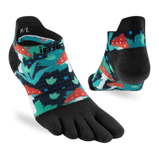 Injinji Artist Designed Women's No-Show Toesocks