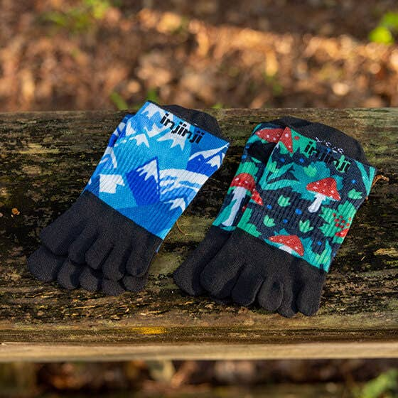 Injinji Artist Designed Women&#39;s No-Show Toesocks