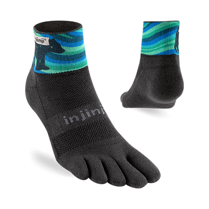 Injinji Artist Designed Men's Mini-Crew Toesocks