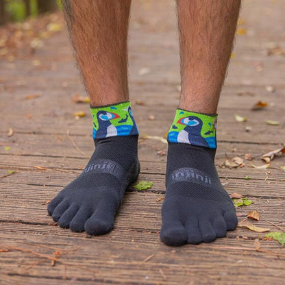 Injinji Artist Designed Men's Mini-Crew Toesocks