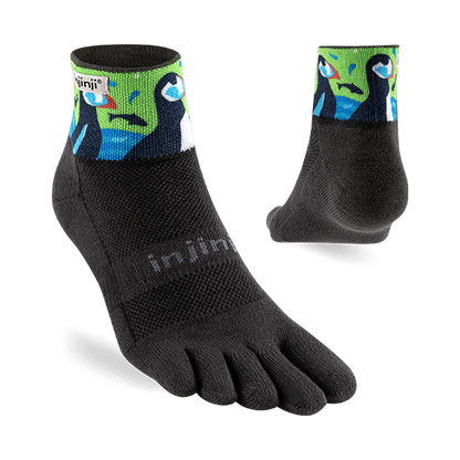 Injinji Artist Designed Men's Mini-Crew Toesocks