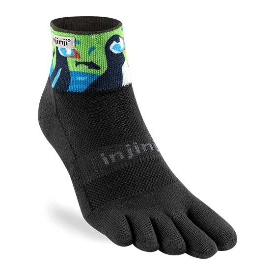 Injinji Artist Designed Men's Mini-Crew Toesocks