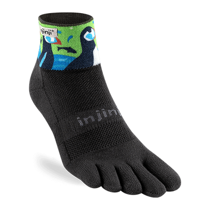 Injinji Artist Designed Men's Mini-Crew Toesocks