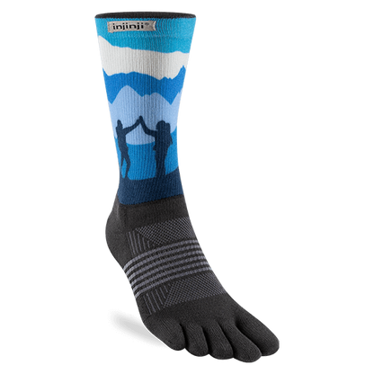 Injinji Artist Designed Women's Trail Crew Toesocks