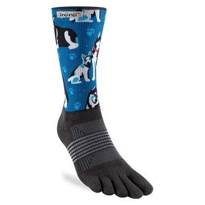 Injinji Artist Designed Women's Trail Crew Toesocks