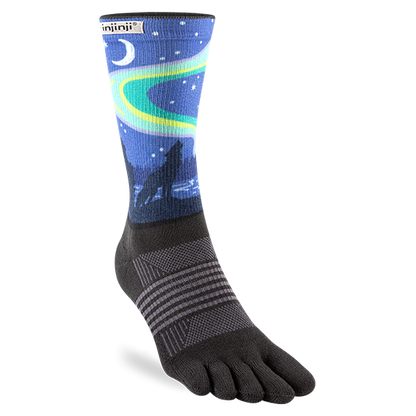 Injinji Artist Designed Women's Trail Crew Toesocks