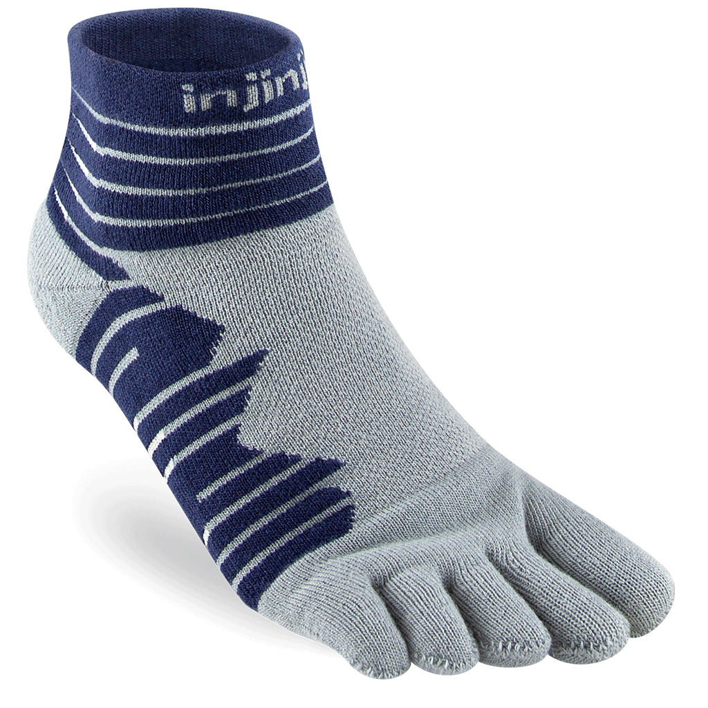 Injinji Ultra Run Mini-Crew Running Socks Running Socks