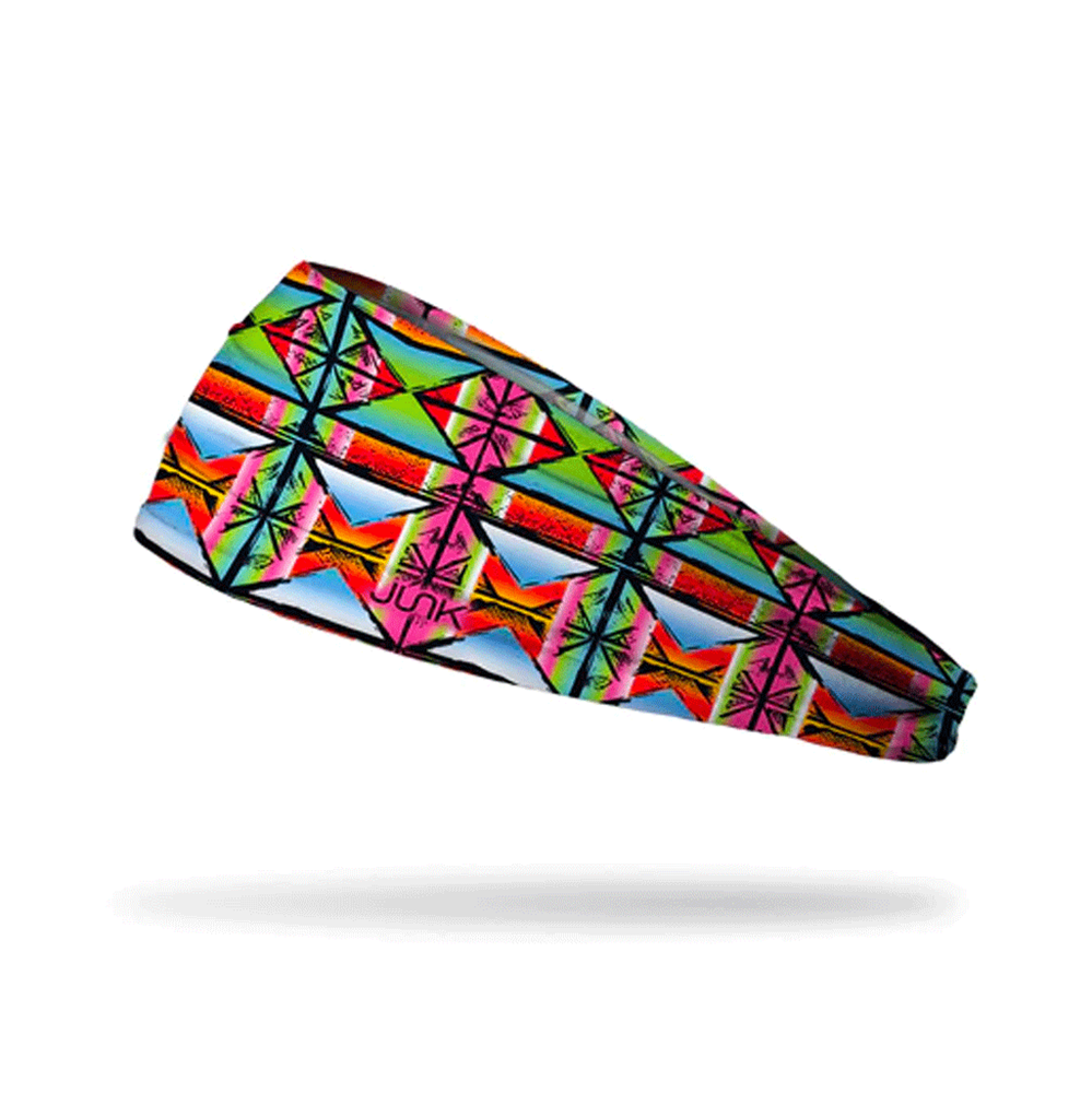 JUNK Big Bang Lite Headband - Baja Grid