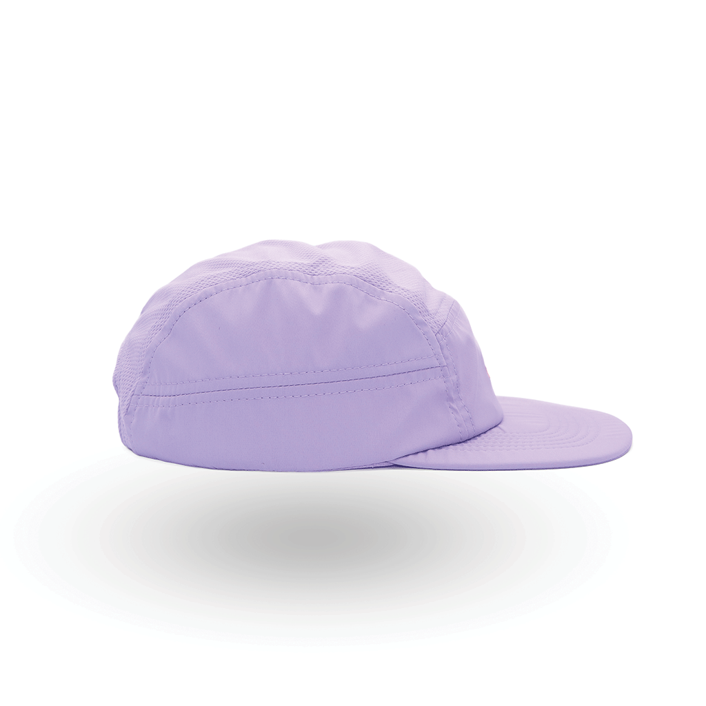 Helios Headwear Ultralight 7 Panel Soft Brim Cap - Lavender