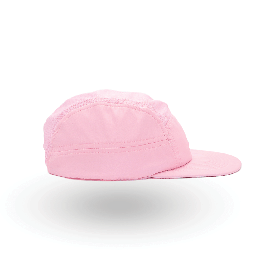 Helios Headwear Ultralight 7 Panel Soft Brim Cap - Pink