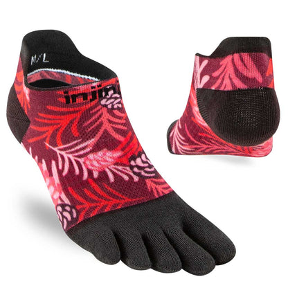 Injinji SPECTRUM Womens Run Lightweight No-Show Running Socks