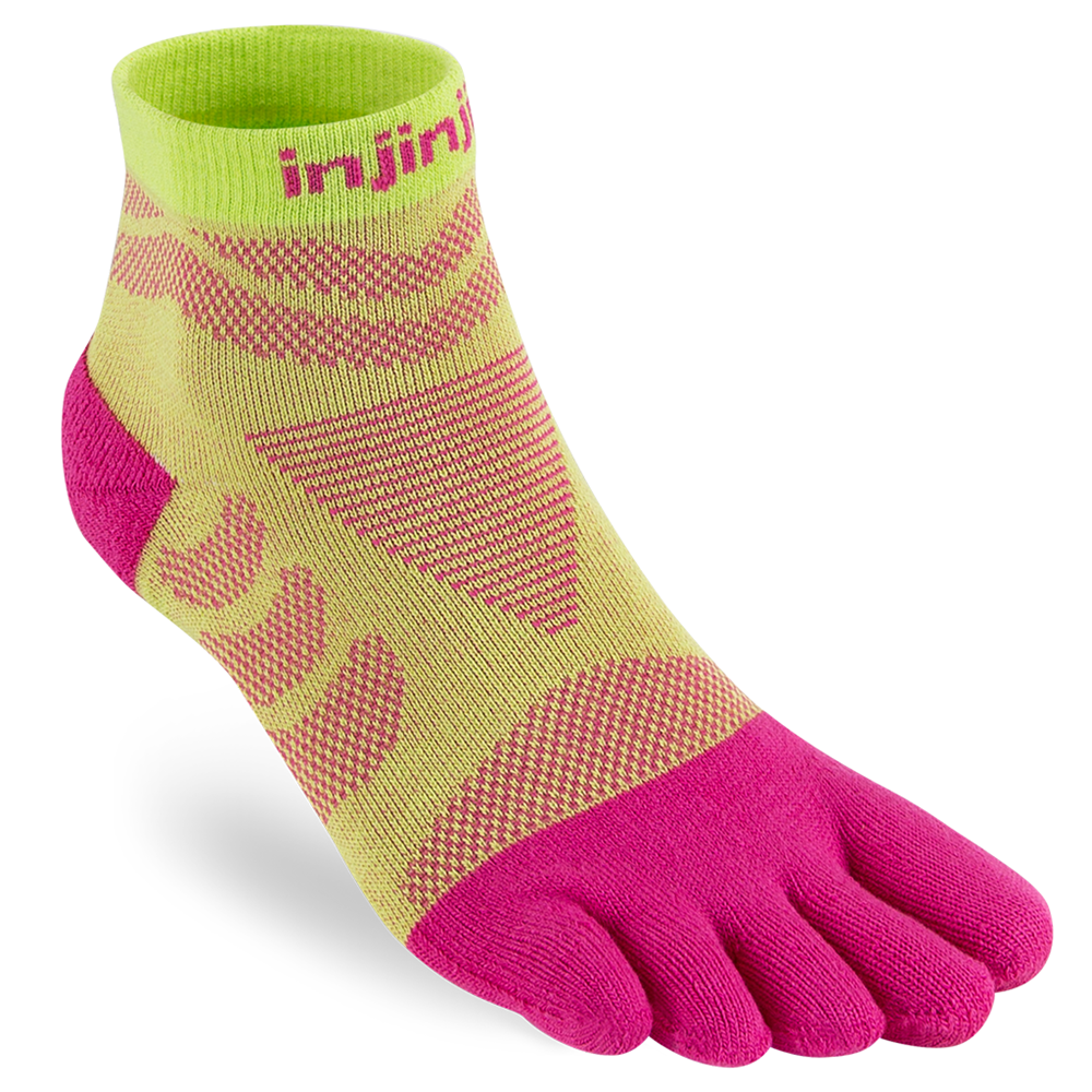 Injinji Womens Specific Ultra Run Mini Crew Running Socks