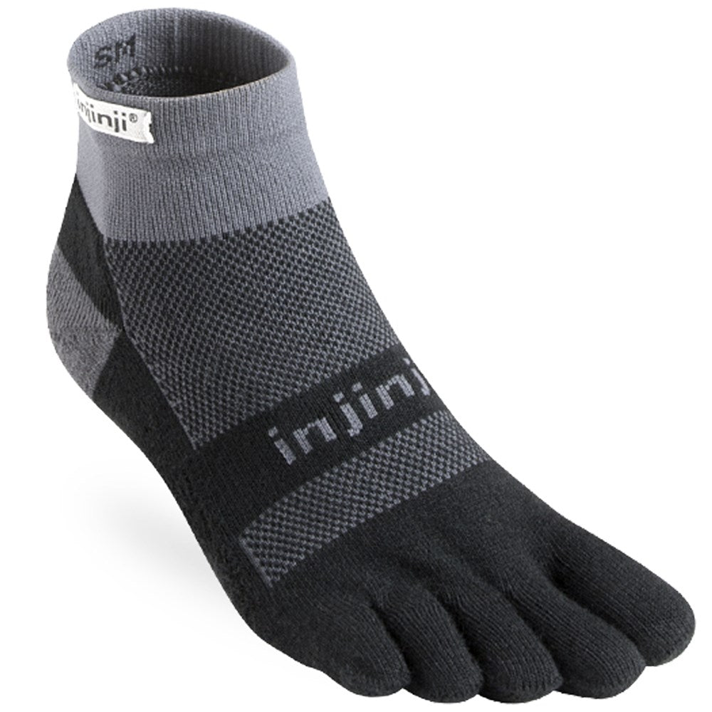 Injinji RUN Midweight Mini-Crew Running Socks