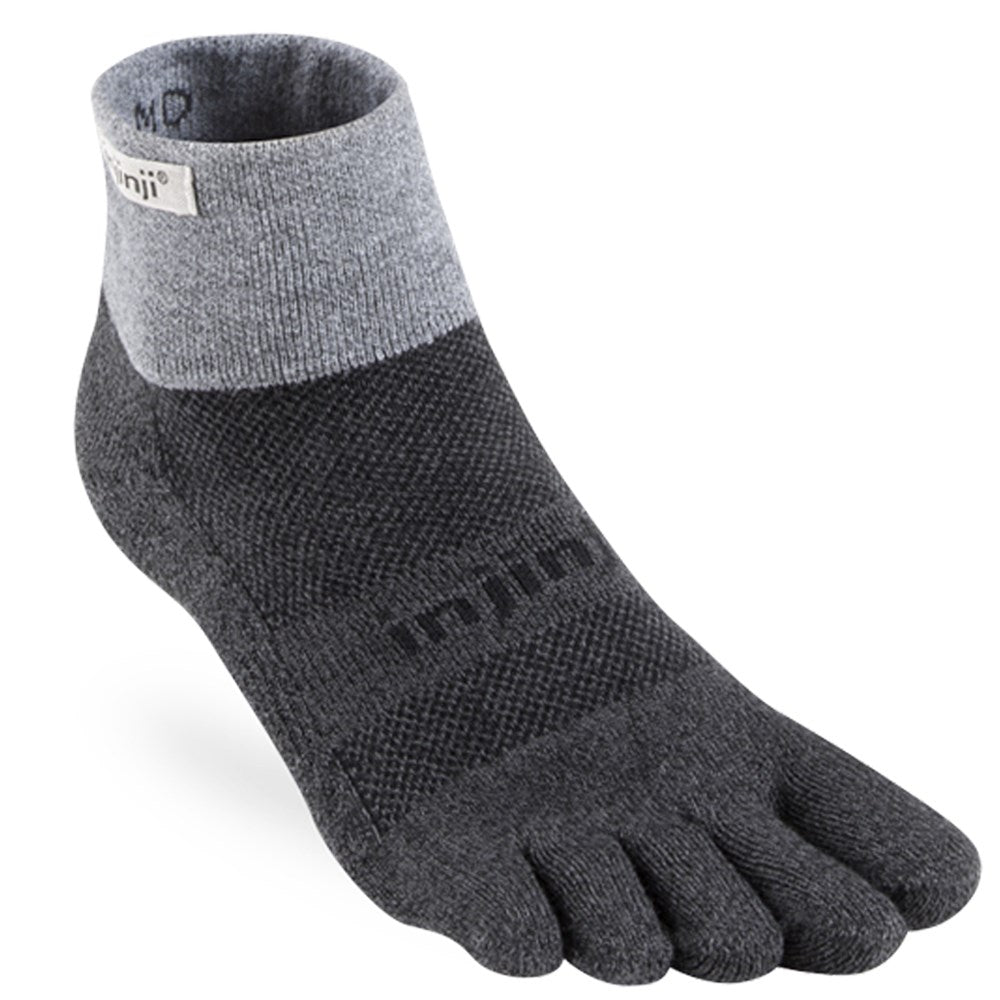 Injinji TRAIL Midweight Mini-Crew Running Socks