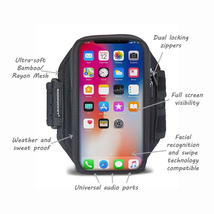 Armpocket X Running Armband for iPhone, Galaxy, Pixel & More